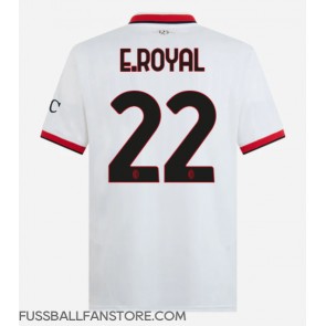 AC Milan Emerson Royal #22 Replik Auswärtstrikot 2024-25 Kurzarm